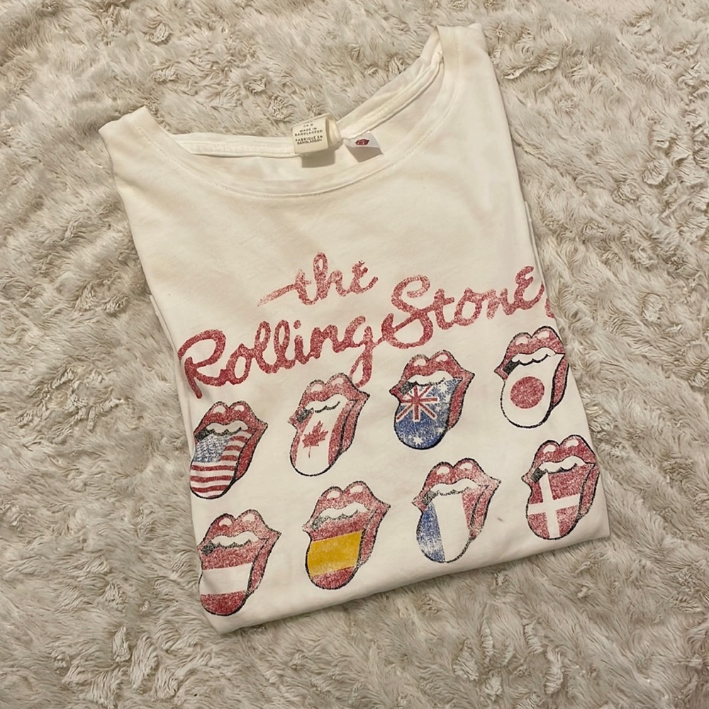 H&M tee, short sleeve relaxed fit